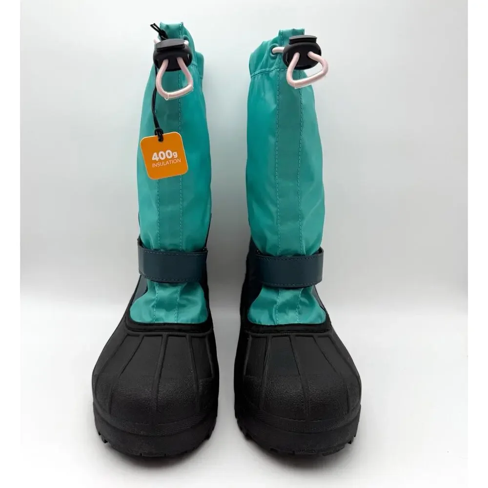 Columbia Kids Powderbug Forty Winter Boots US 7 Blue Waterproof Insulated NIB